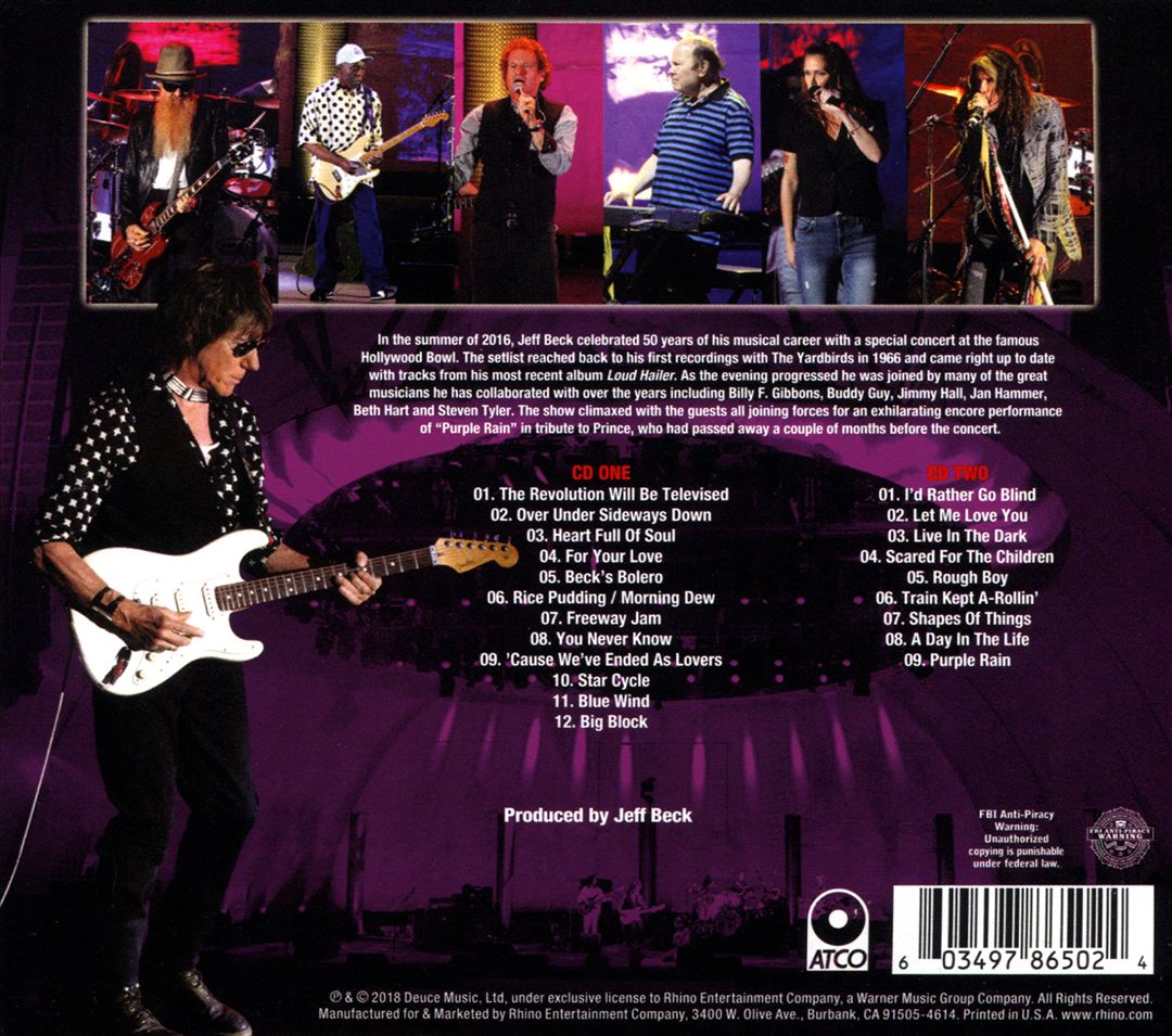 Live at the Hollywood Bowl cover art