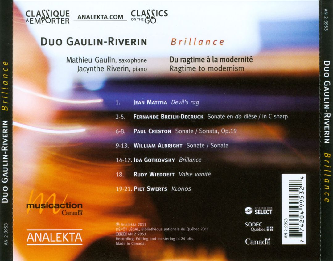 Brillance cover art