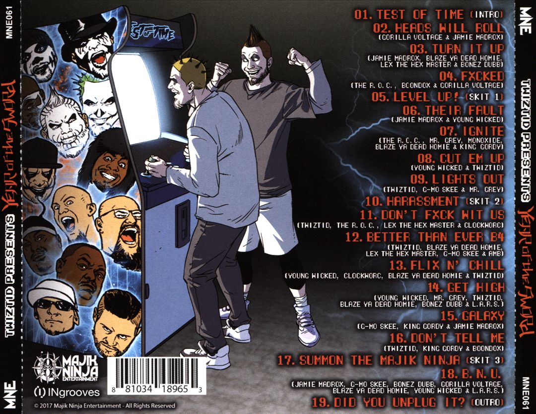 Twiztid Presents: Year of the Sword cover art