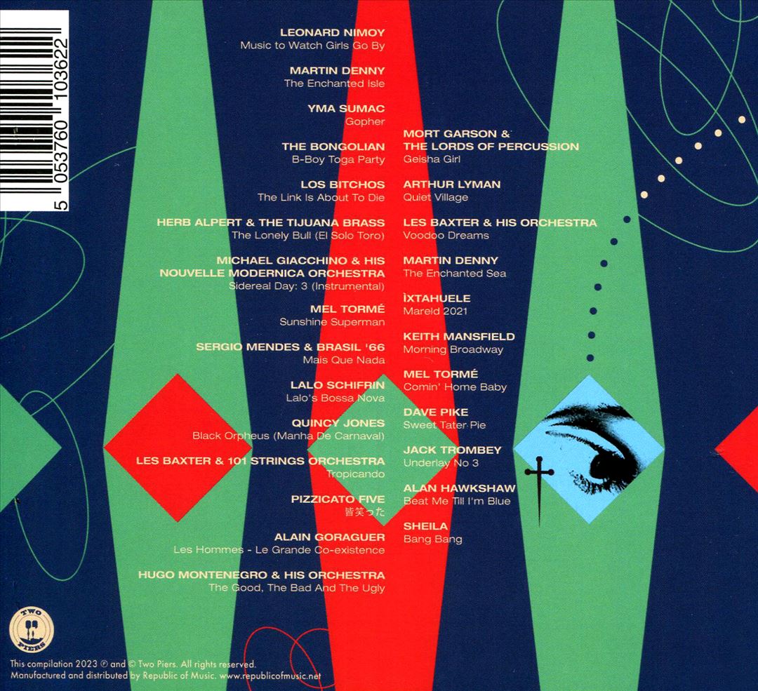 Lounge Psychédélique: The Best of Lounge & Exotica 1954-2022 cover art