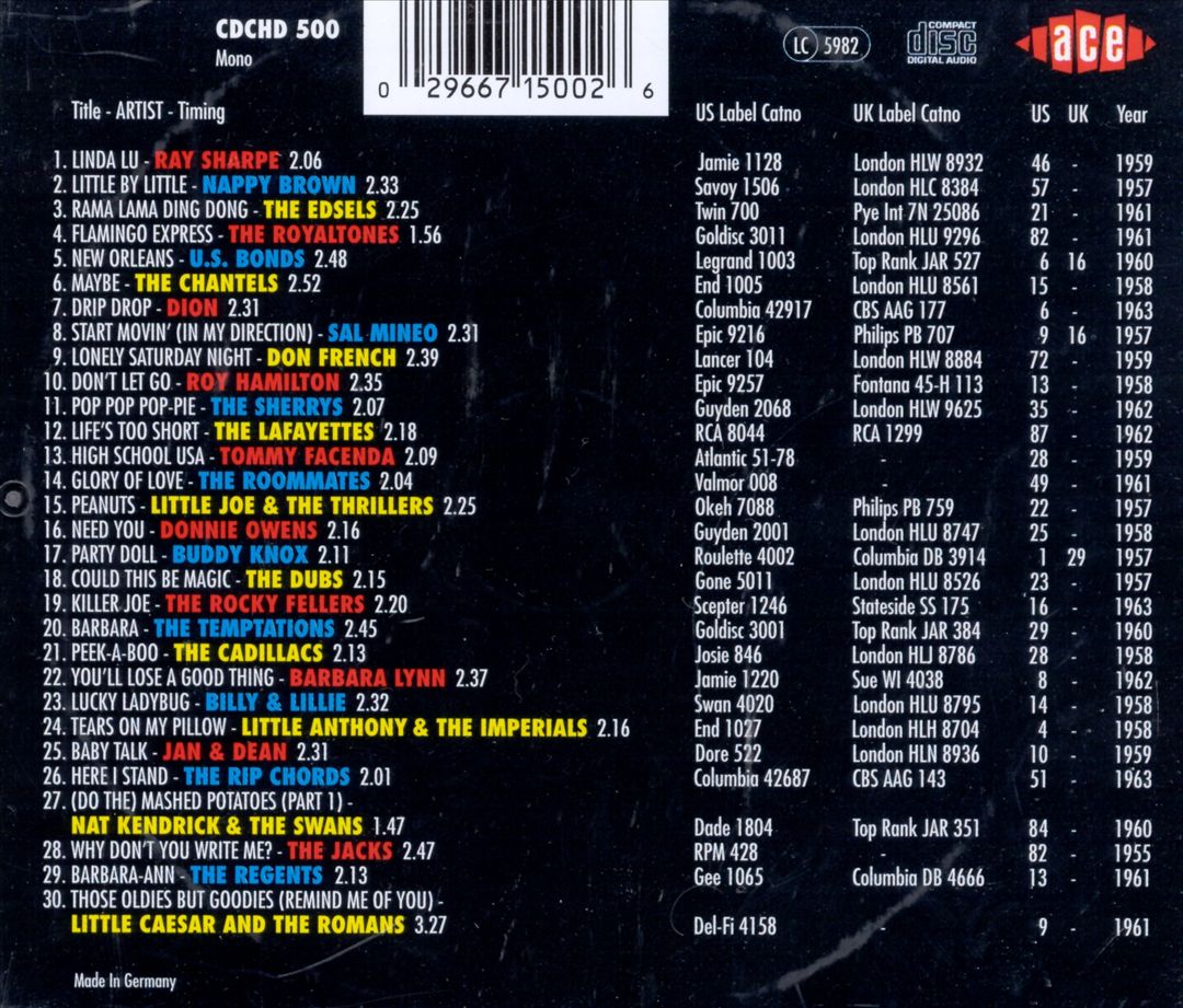 Golden Age of American Rock 'n' Roll, Vol. 4 cover art