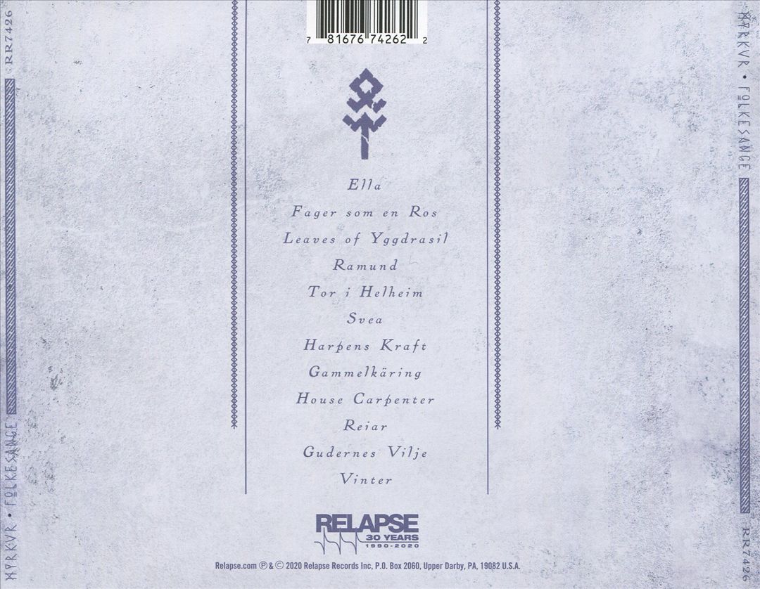 Folkesange cover art