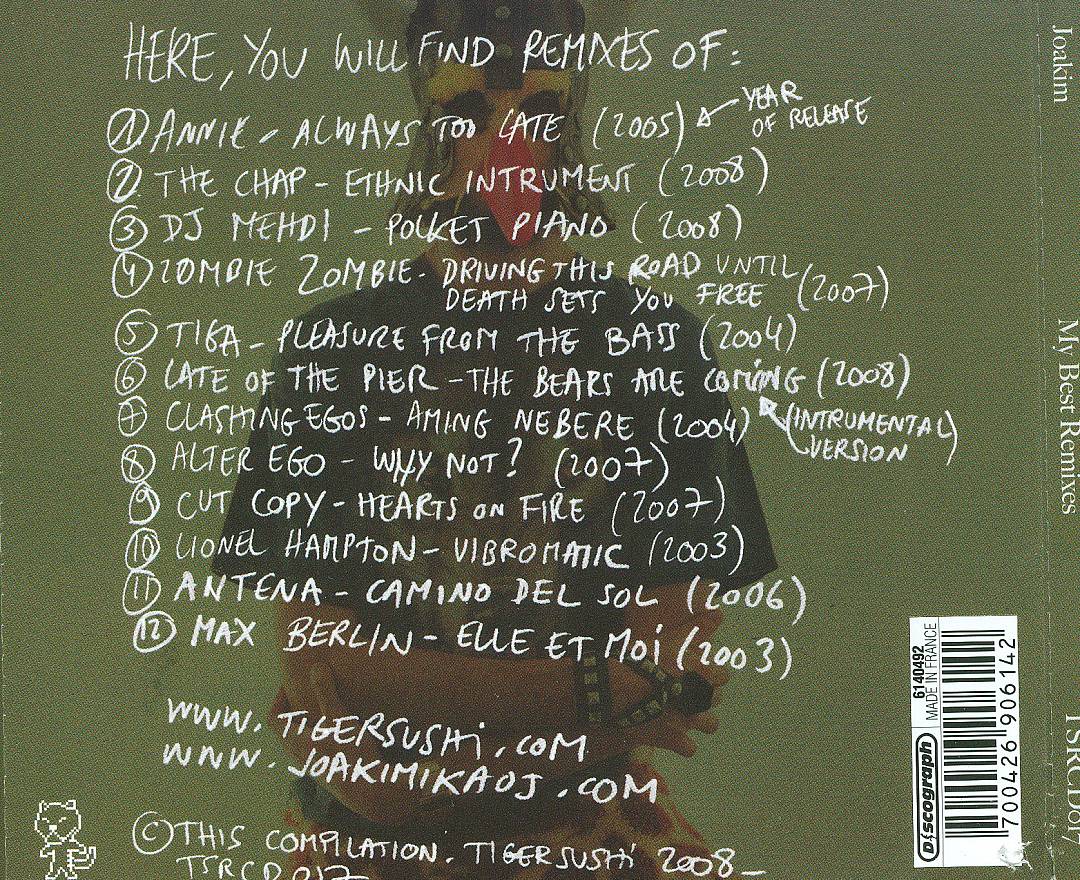My Best Remixes cover art