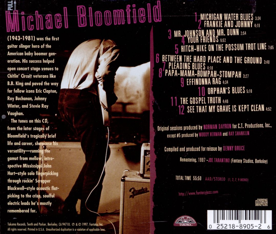 Best of Michael Bloomfield [Fantasy] cover art