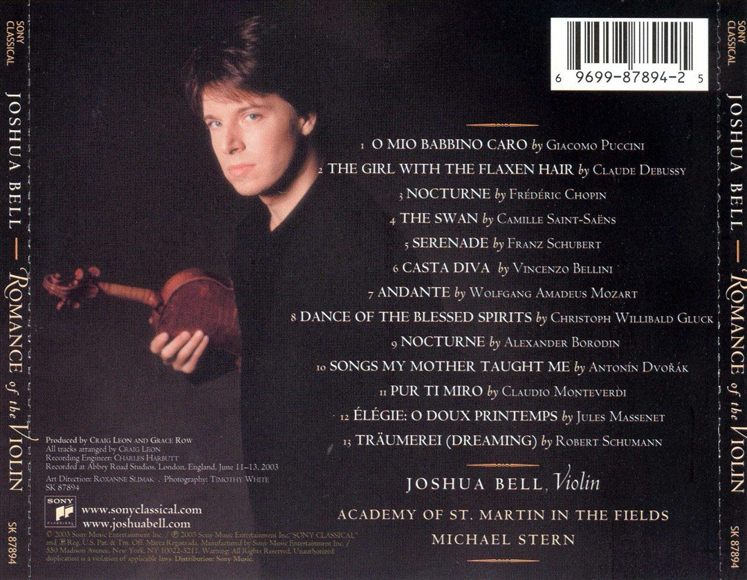 Romance of the Violin cover art