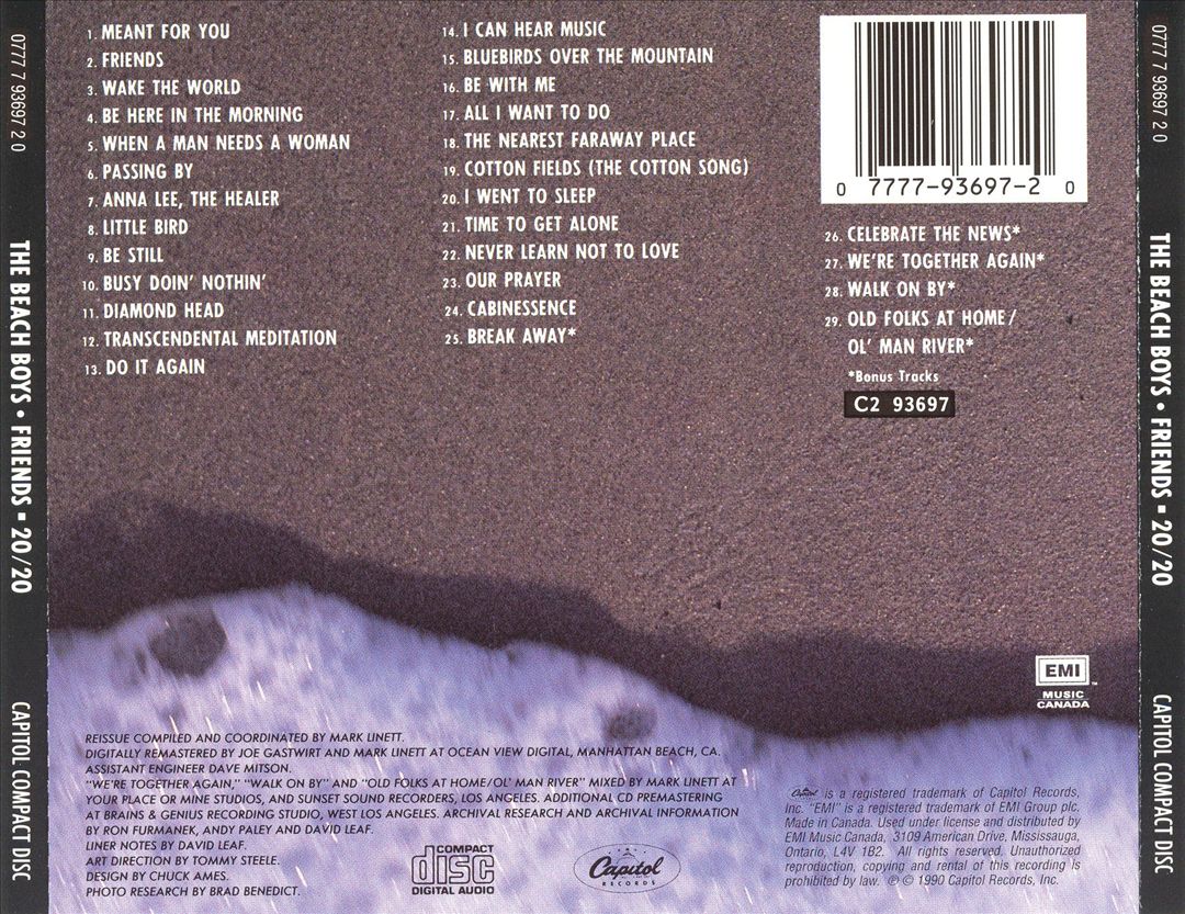 Friends/20/20 cover art