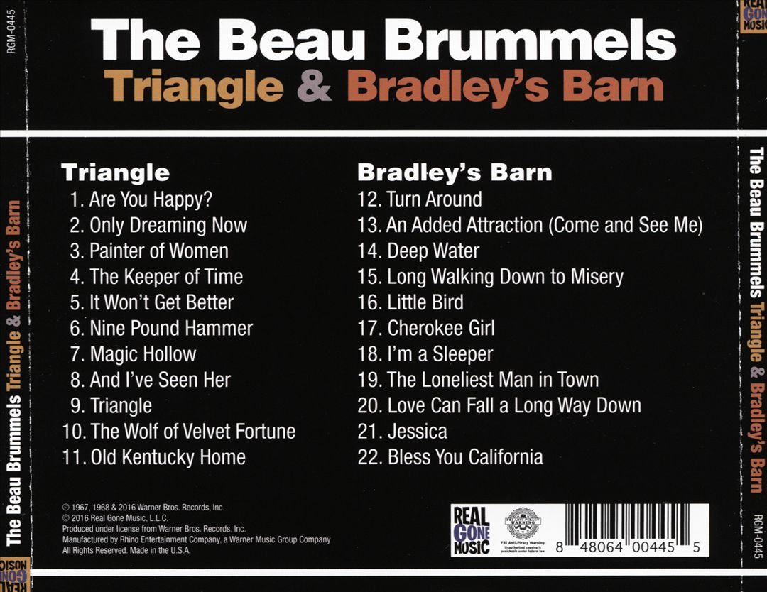 Triangle/Bradley's Barn cover art