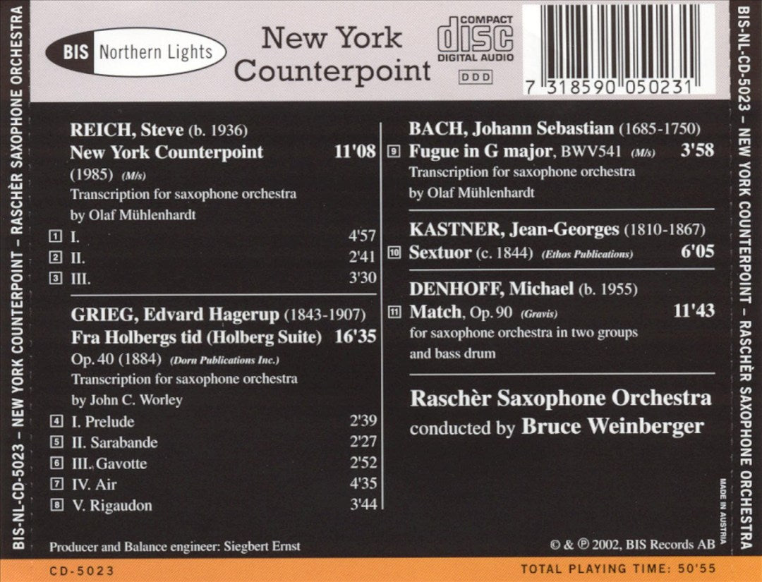 New York Counterpoint cover art