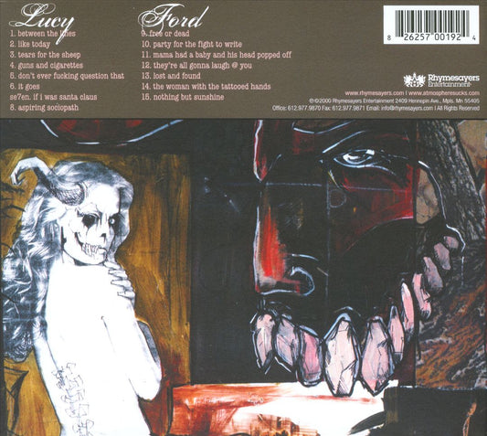 Lucy Ford: The Atmosphere EPs cover art