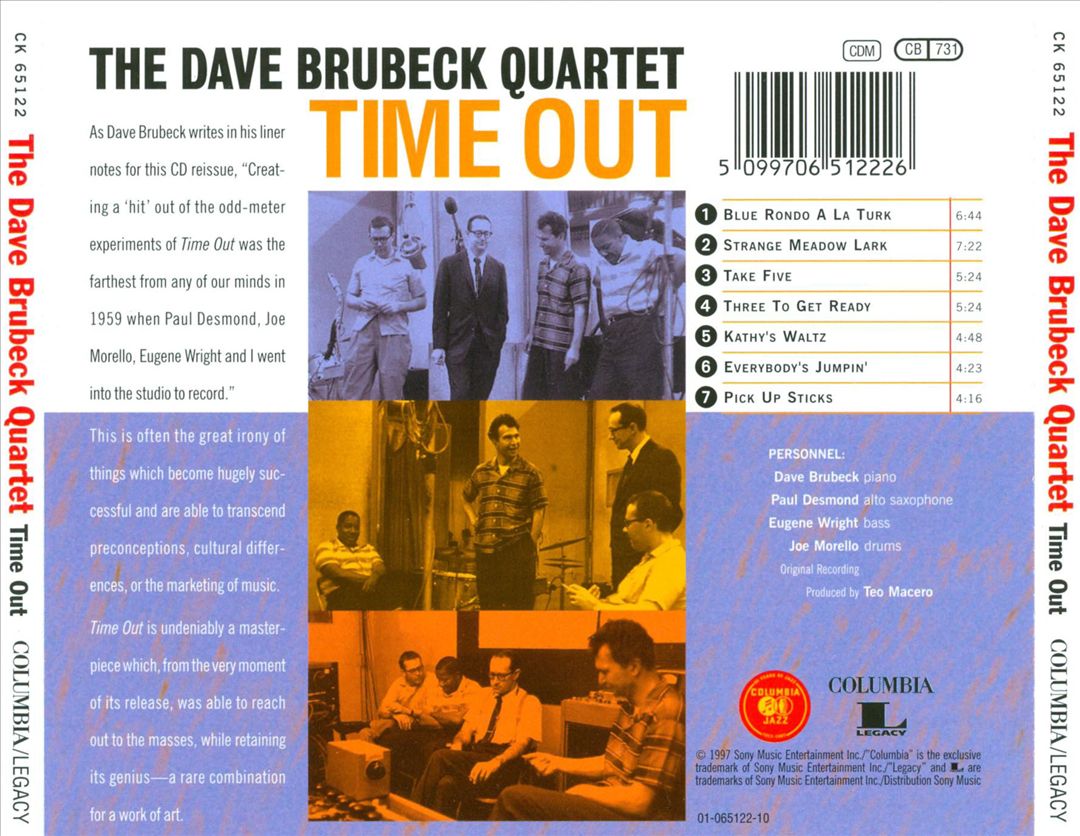 Time Out cover art