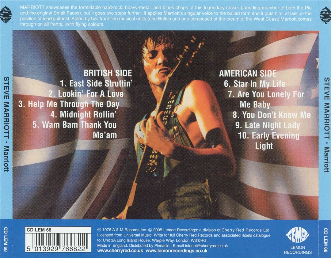 Marriott cover art