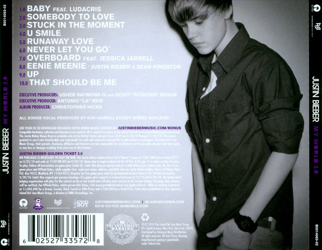 My World 2.0 cover art