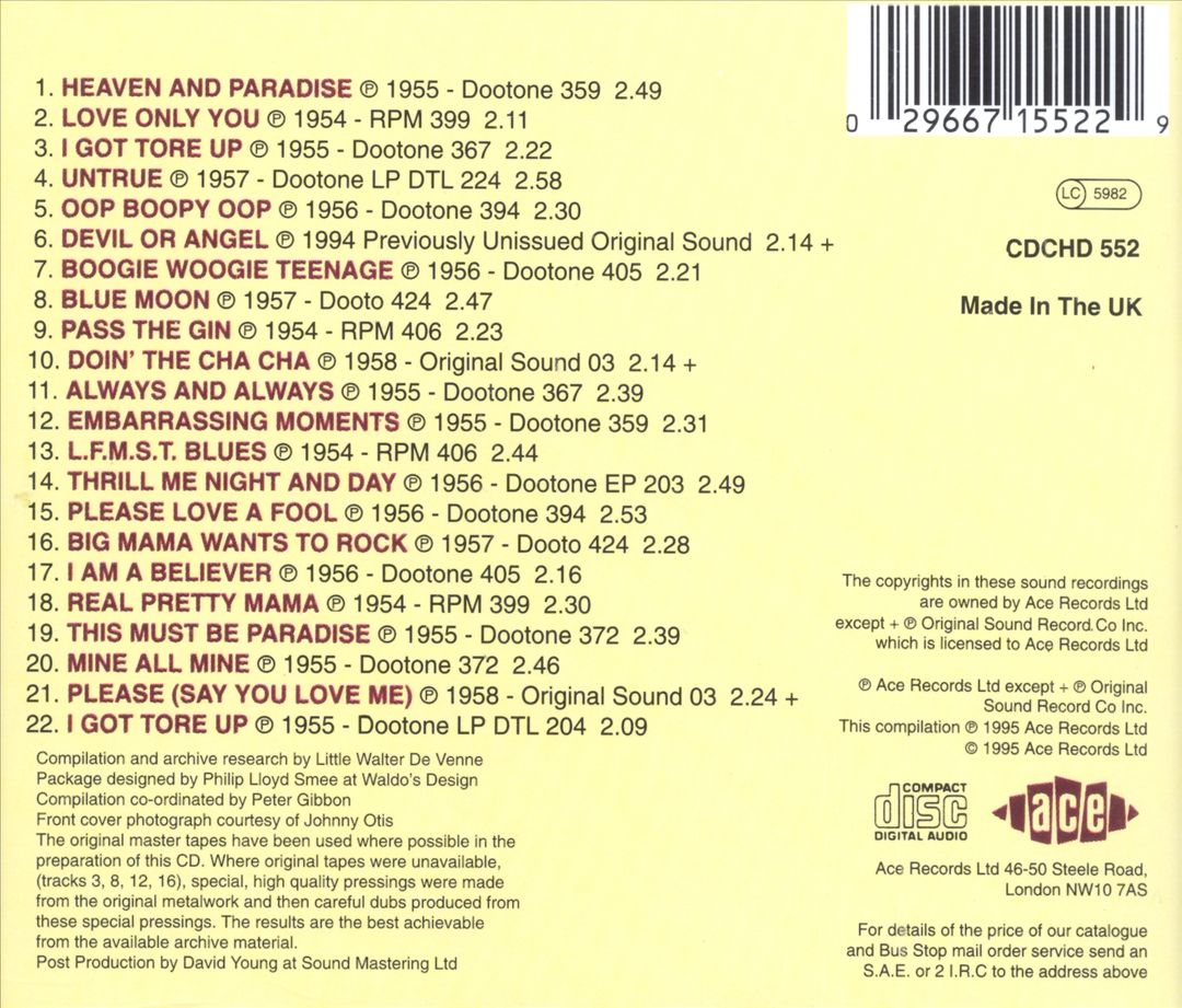 Heaven & Paradise cover art