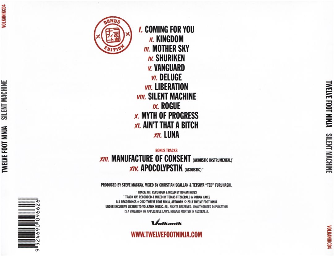 Silent Machine cover art