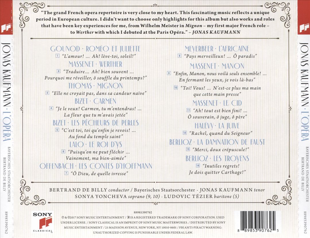 Opéra cover art