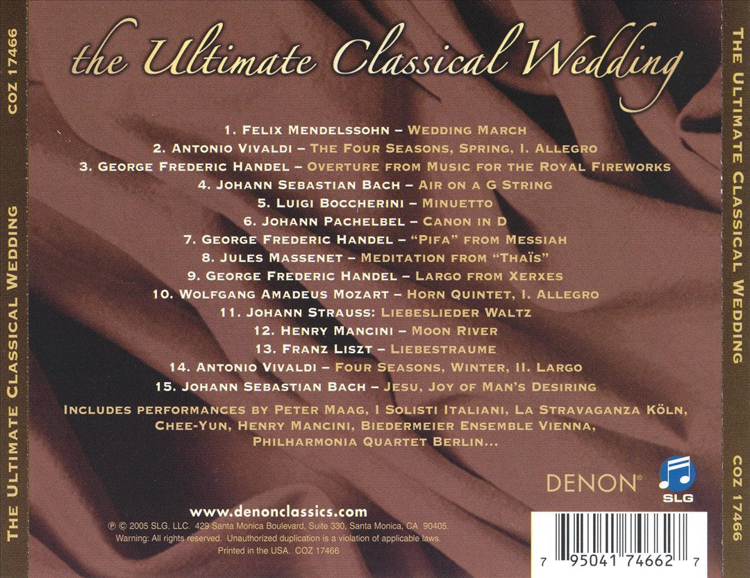 Ultimate Classical Wedding cover art