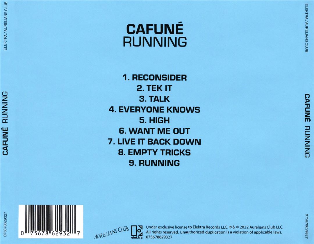 Running cover art