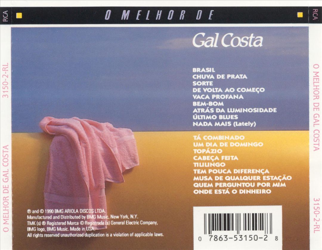 Melhor de Gal Costa cover art