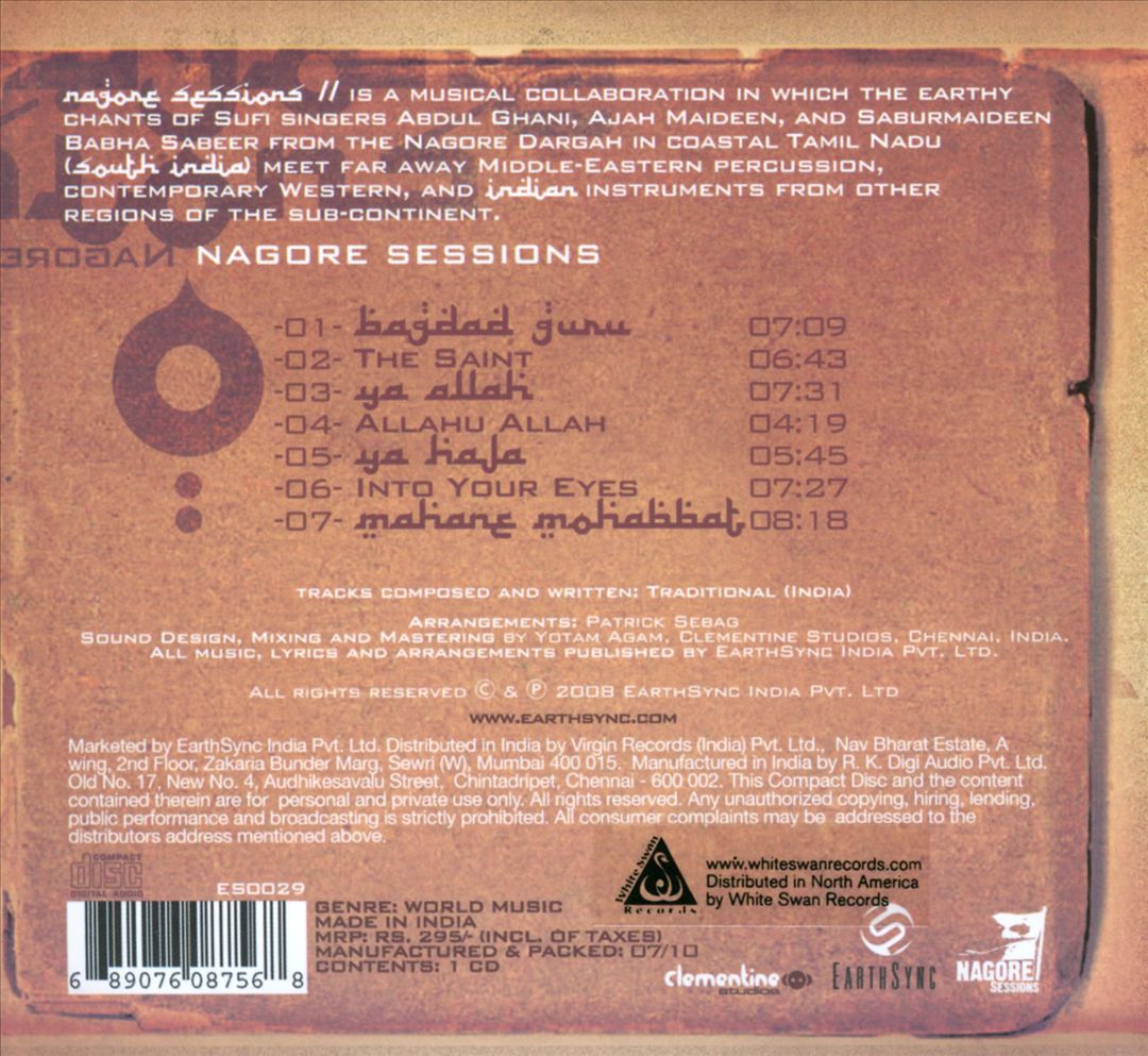 Nagore Sessions cover art