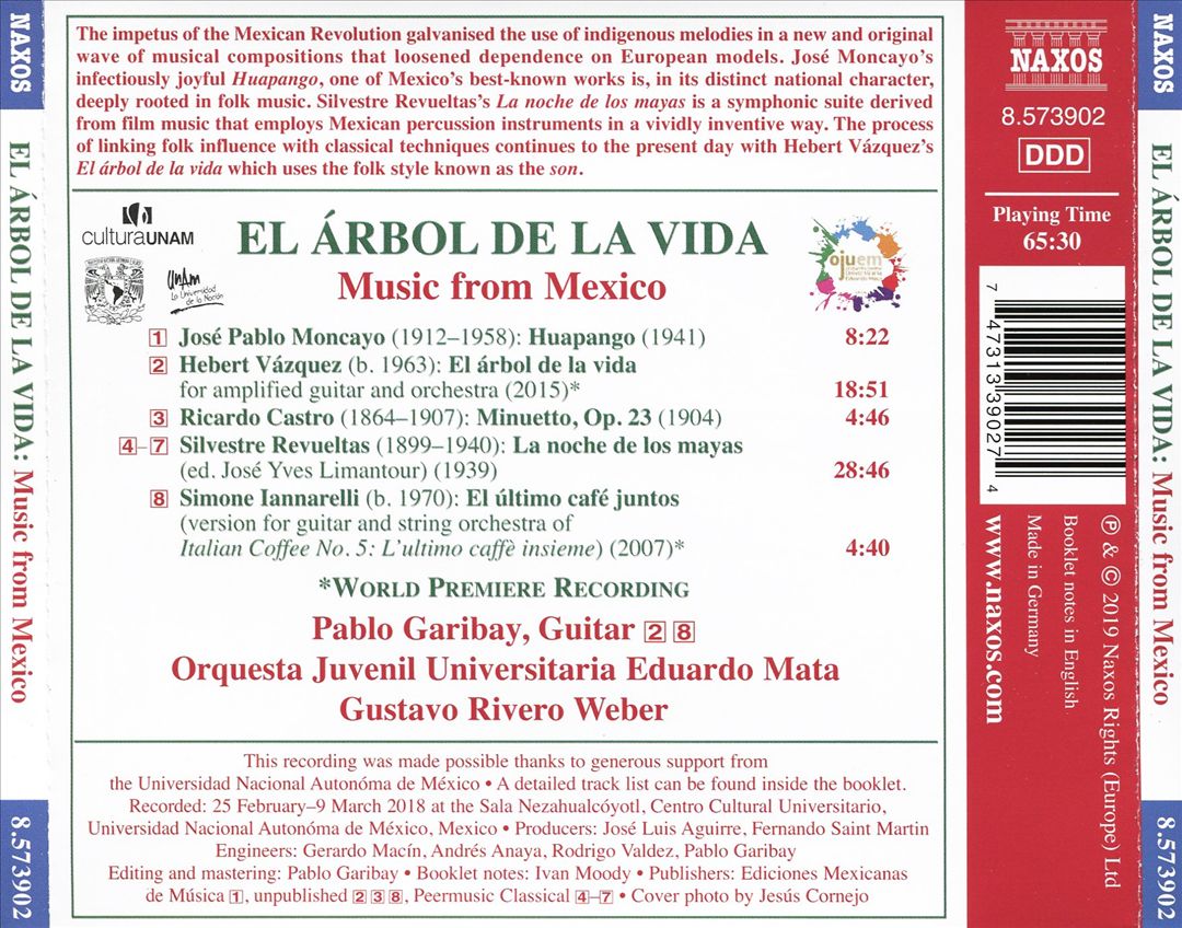 Arbol de la Vida: Music from Mexico cover art