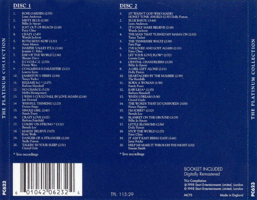 Country Woman: The Platinum Collection cover art