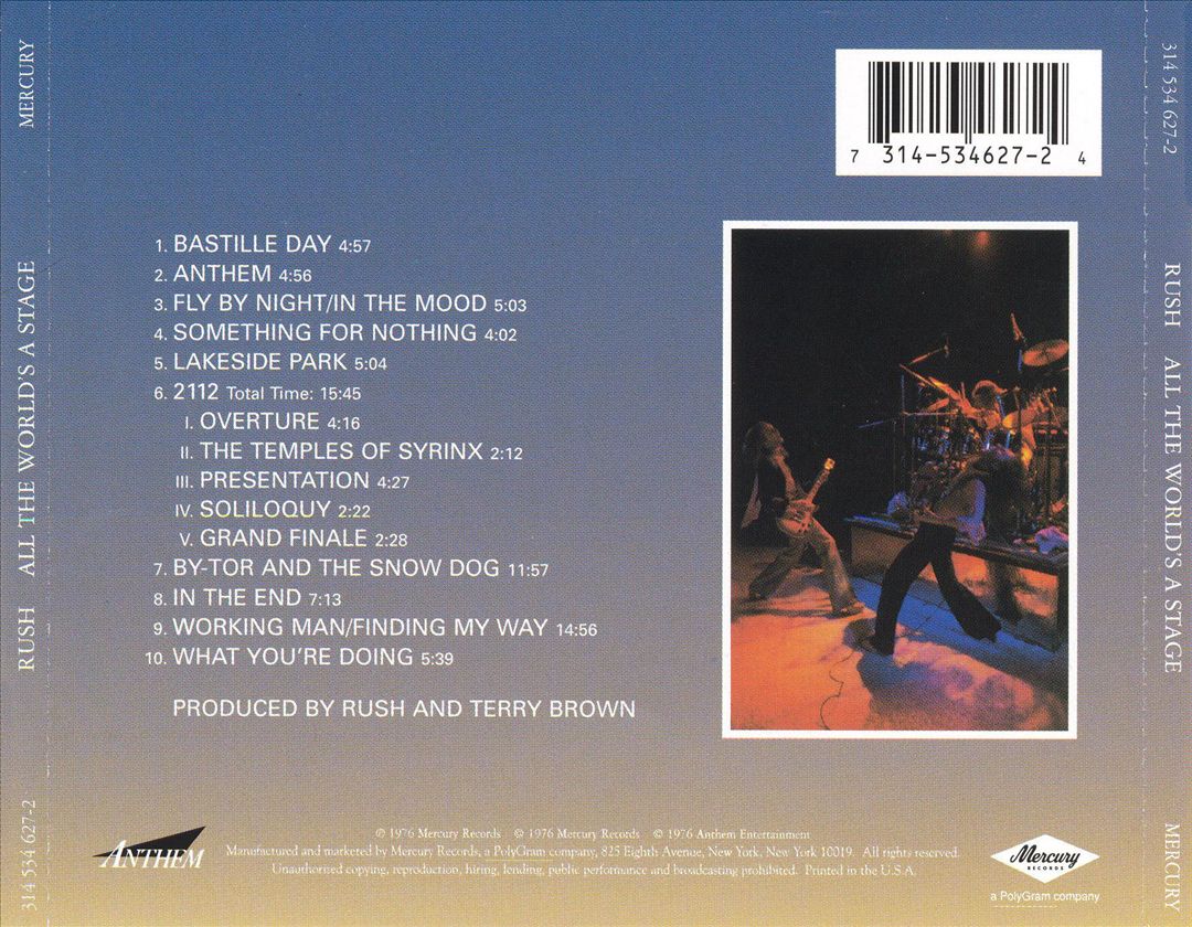 All the World's a Stage cover art