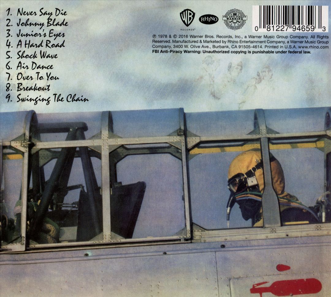Never Say Die! cover art