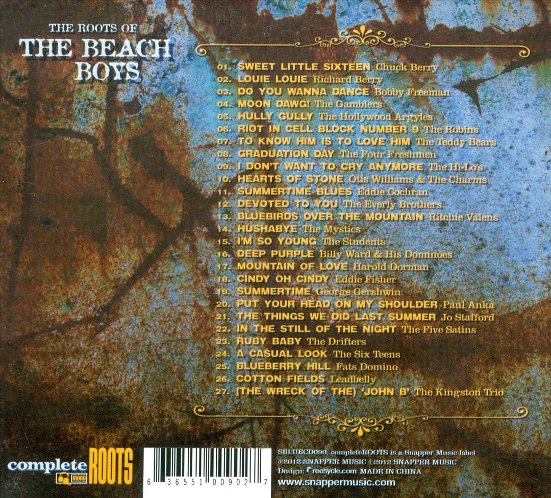 Roots of the Beach Boys cover art