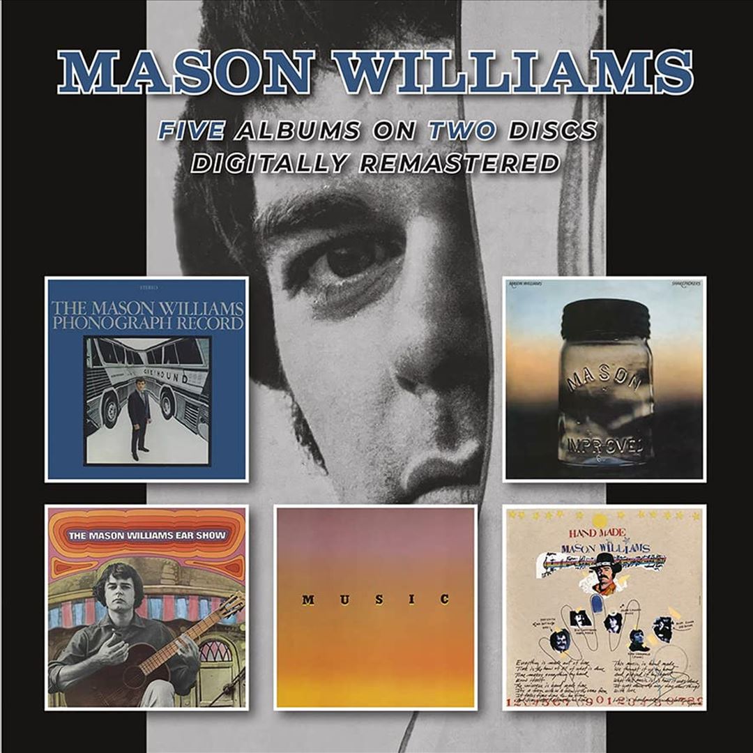 Mason Williams Phonograph Record/Mason Williams Ear Show + 3 cover art