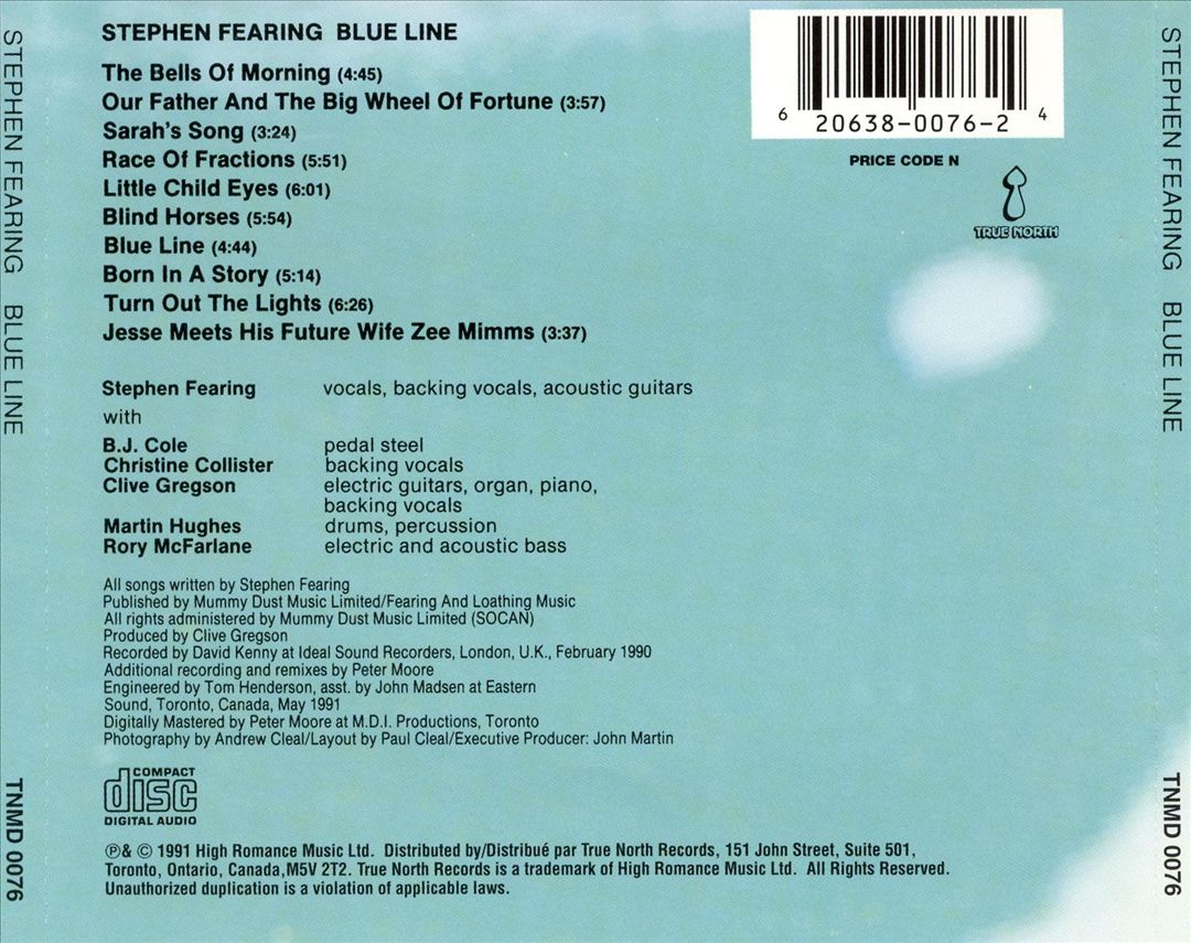 Blue Line cover art