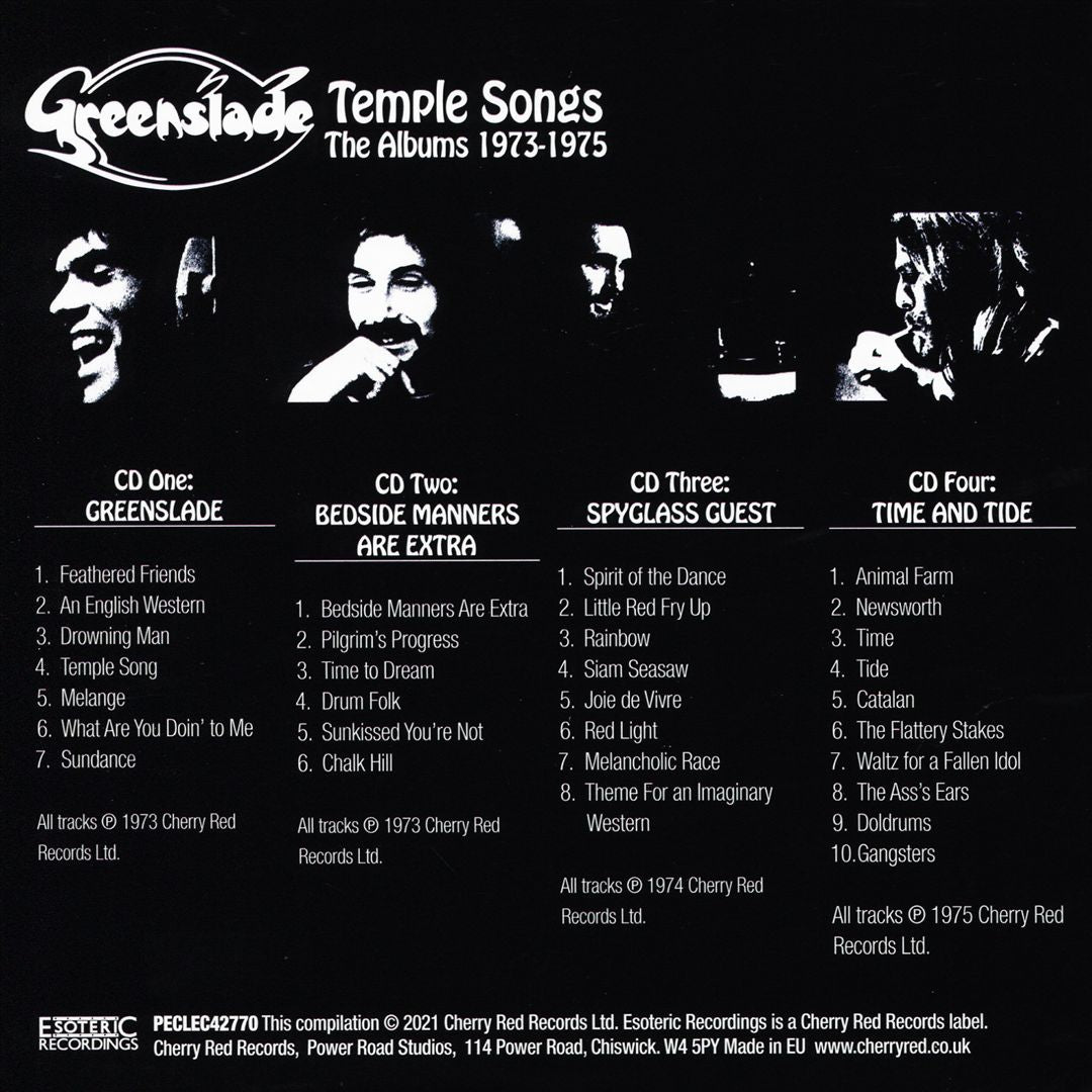 Temple Songs: The Albums 1973-1975 cover art