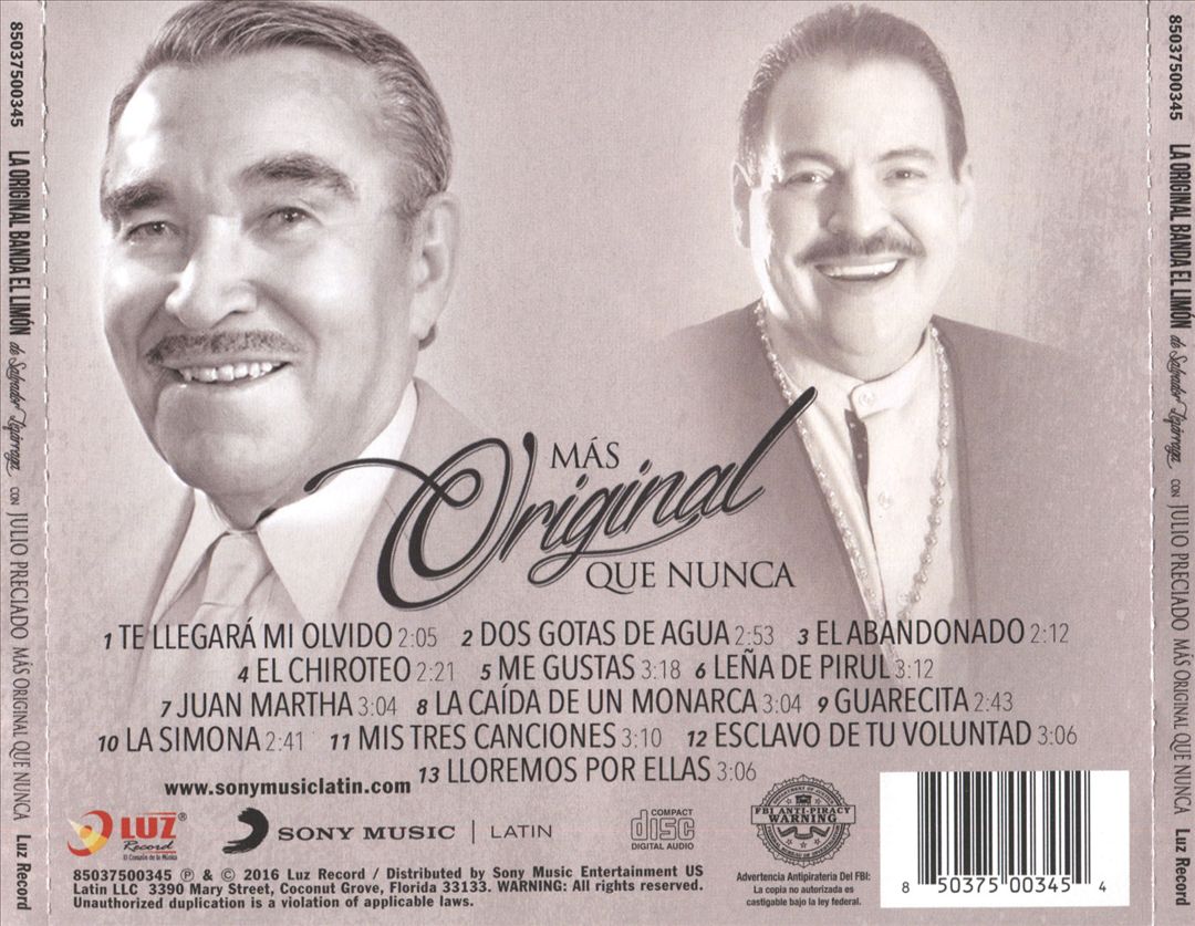 Mas Original Que Nunca cover art