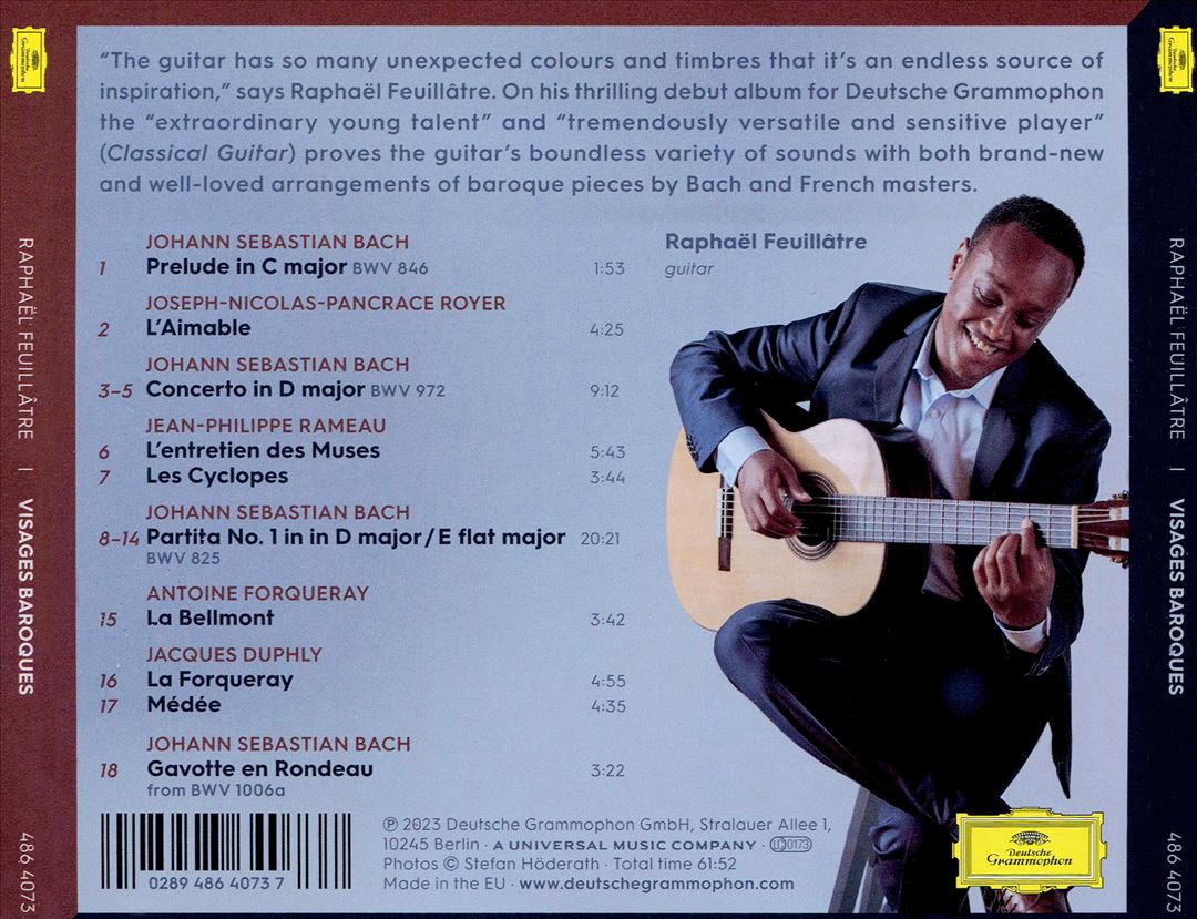 Visages Baroques cover art