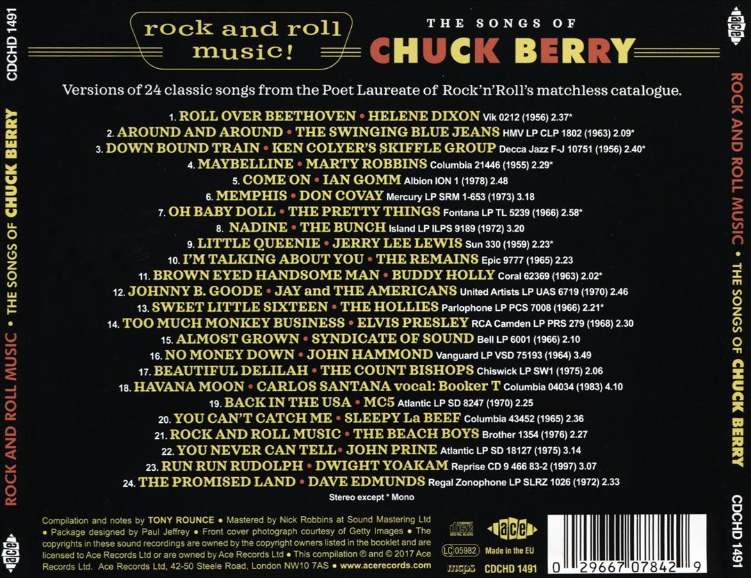 Rock & Roll Music! The Songs of Chuck Berry cover art