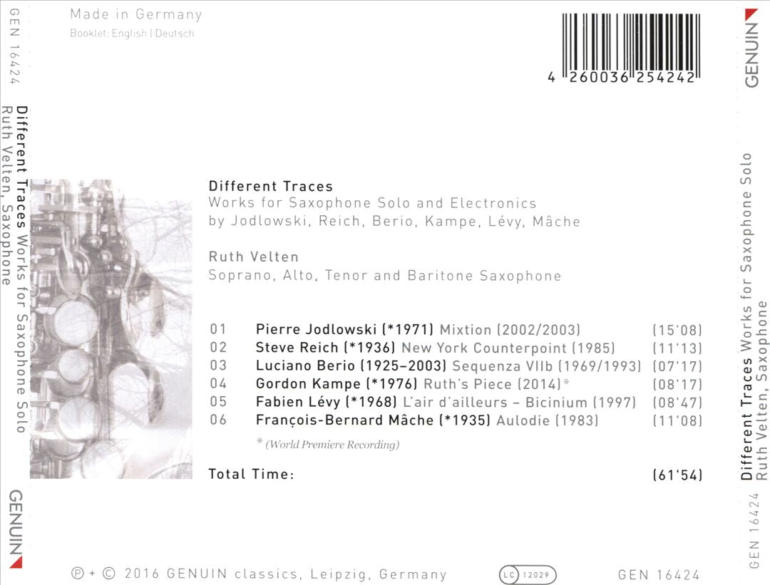 Different Traces cover art
