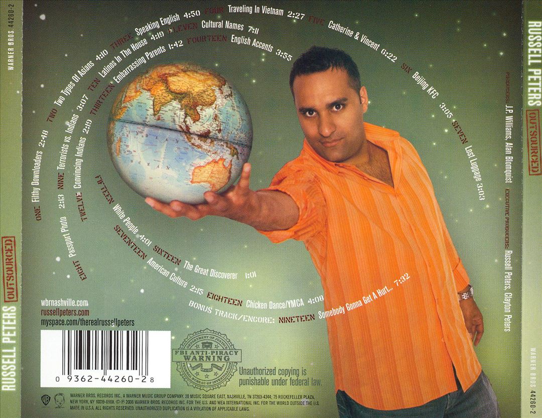 Outsourced cover art