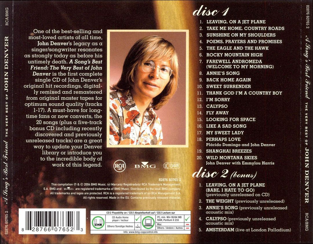 Song's Best Friend: The Very Best Of (+ Bonus CD) cover art