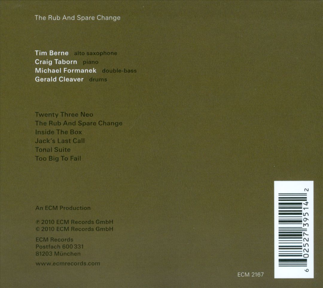Rub and Spare Change cover art