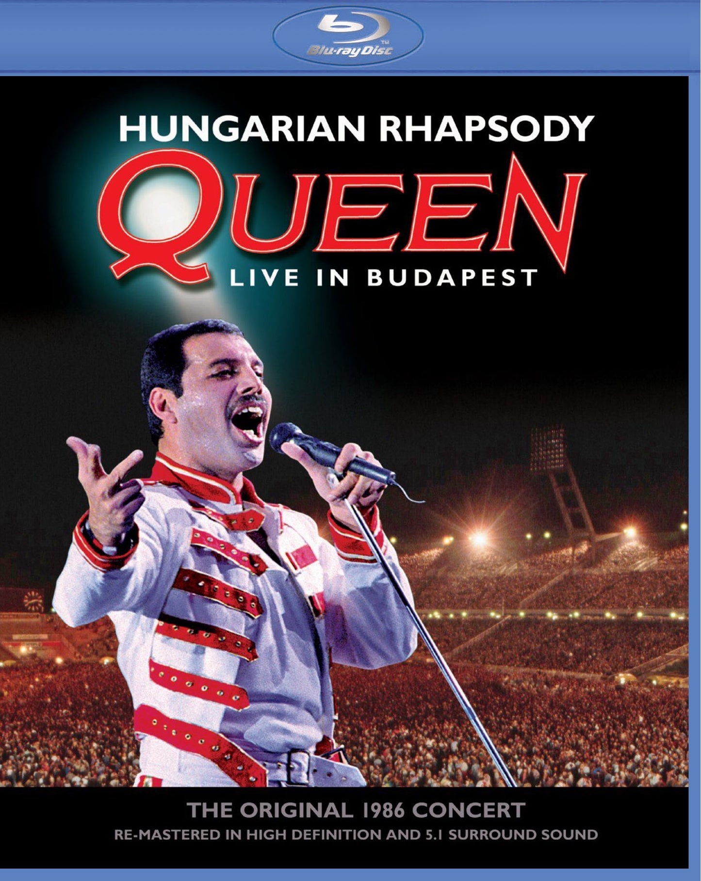 Hungarian Rhapsody: Queen Live in Budapest [Blu-Ray] cover art