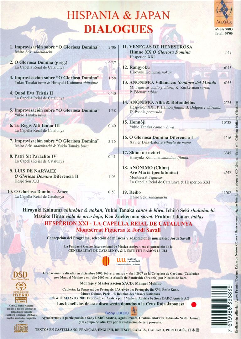 Hispania & Japan: Dialogues cover art