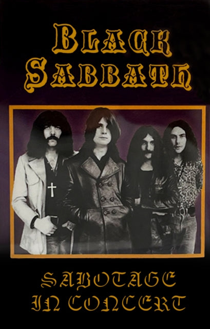 Black Sabbath - Sabotage In Concert (Ltd Purple Cassette) cover art