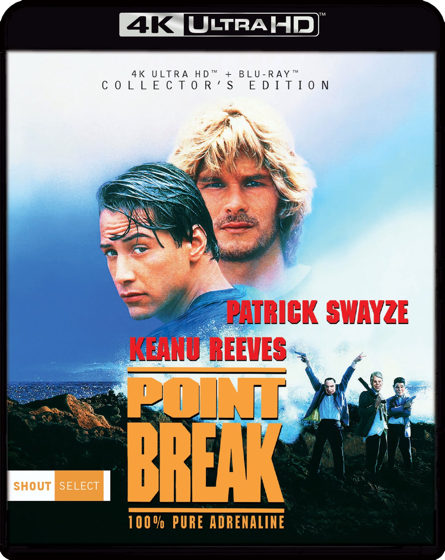 Point Break [Collector's Edition] [4K Ultra HD Blu-ray/Blu-ray] cover art