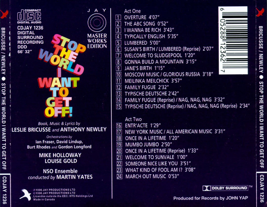 Stop the World: I Want To Get Off! cover art