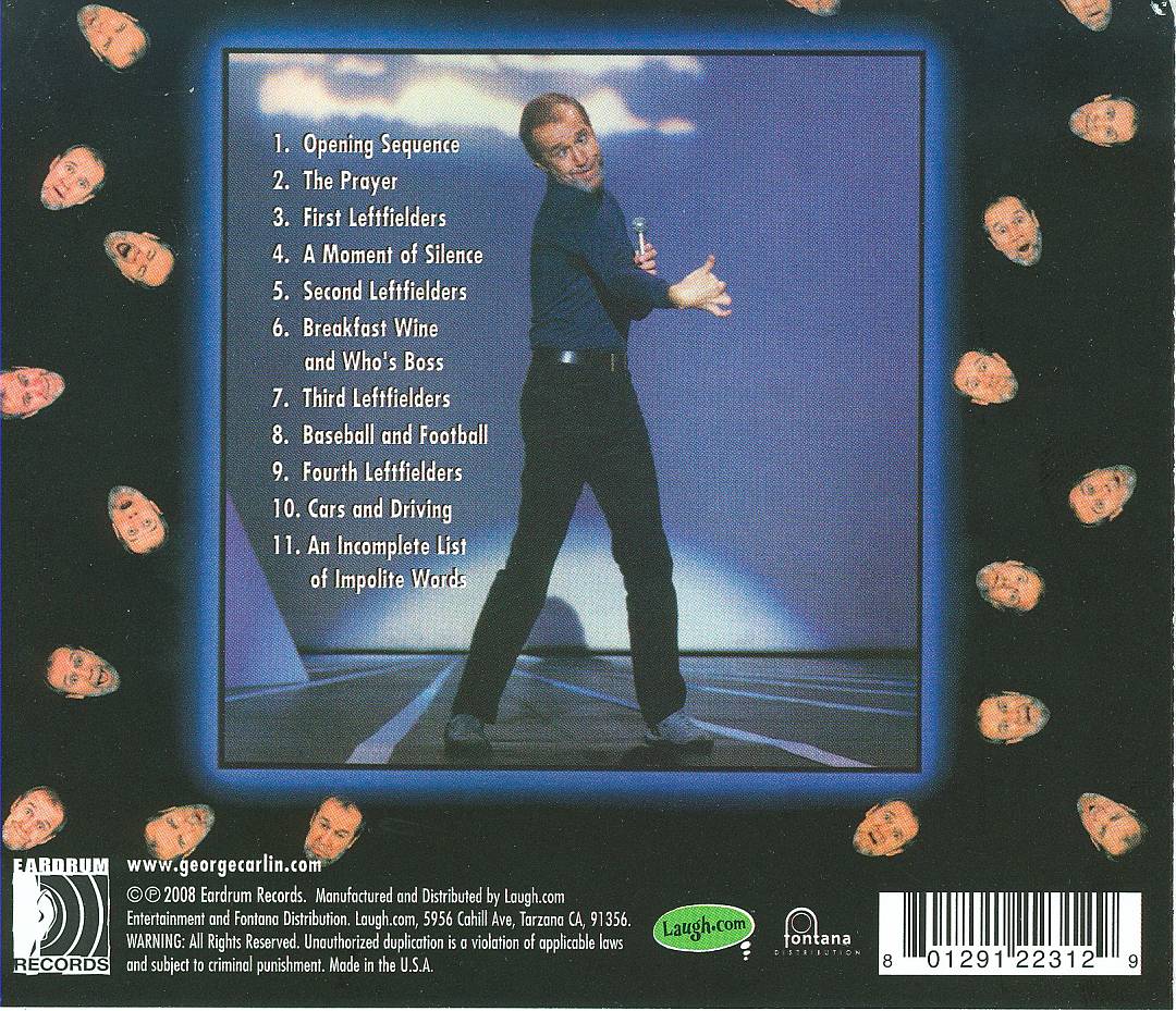 Carlin on Campus cover art