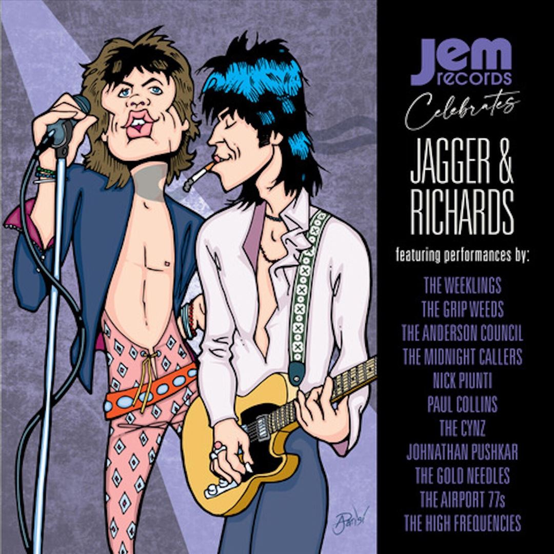 Jem Records Celebrates Jagger & Richards cover art