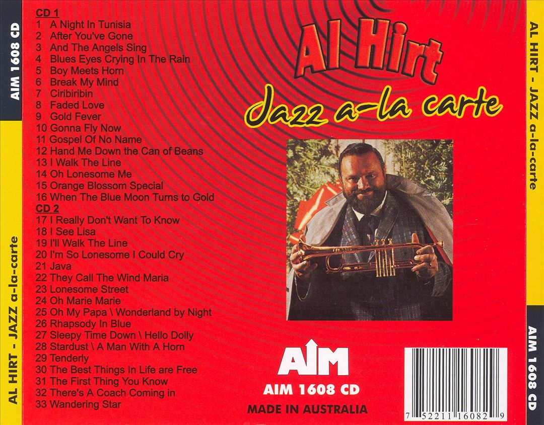 Jazz à la Carte cover art