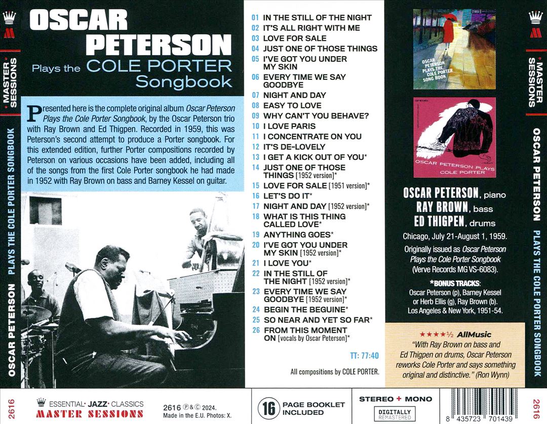 Plays the Cole Porter Songbook cover art