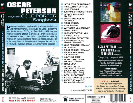 Plays the Cole Porter Songbook cover art