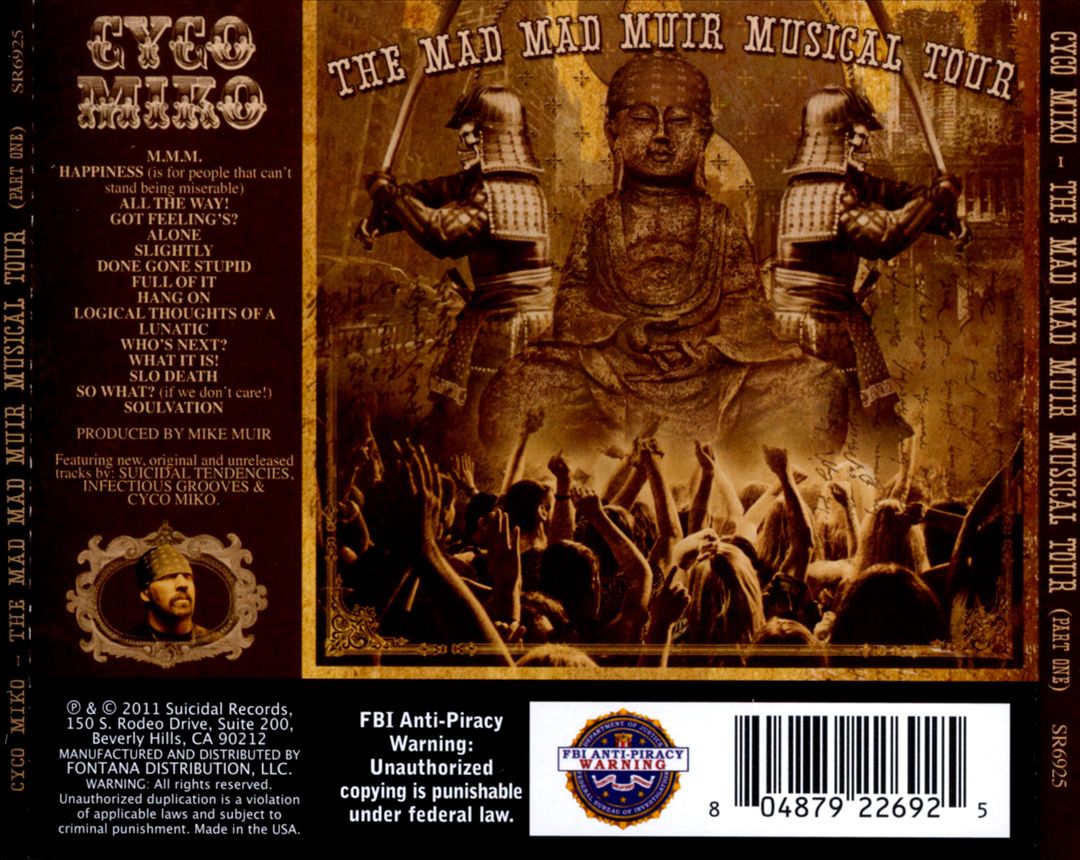 Mad Mad Muir Musical Tour cover art