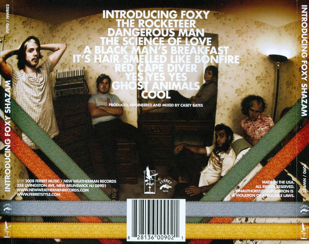 Introducing Foxy Shazam cover art